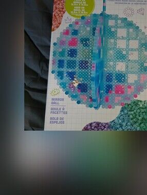 Perler D.I.Y. Bead Mirror Ball Beaded Hanging Sphere Party Ball